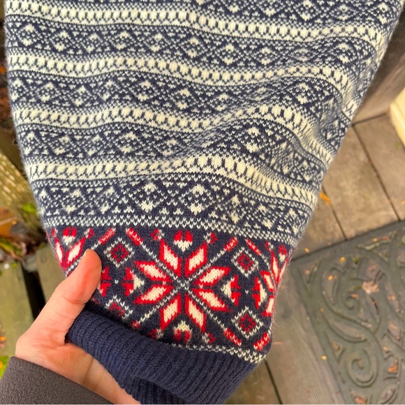 Brooks Brothers 100% Lambs Wool Fair Isle Sweater Vest Dress NWOT Sz S - Picture 4 of 12